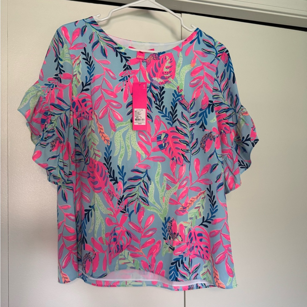 Lilly Pulitzer Darlah Stretch Top NWT